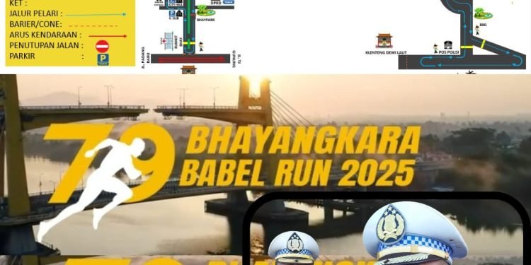Bhayangkara Babel Run 2025: Ribuan Pelari Siap Beraksi