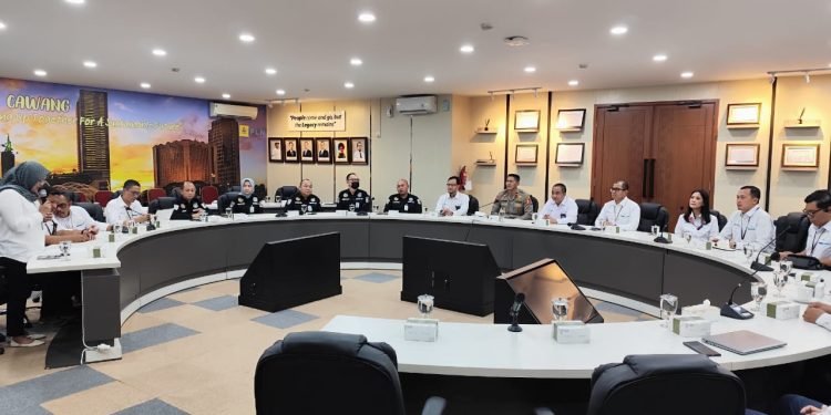 Dirpamobvit Korsabhara Baharkam Polri kembali Bimtek Bersama PT PLN UPT Cawang 