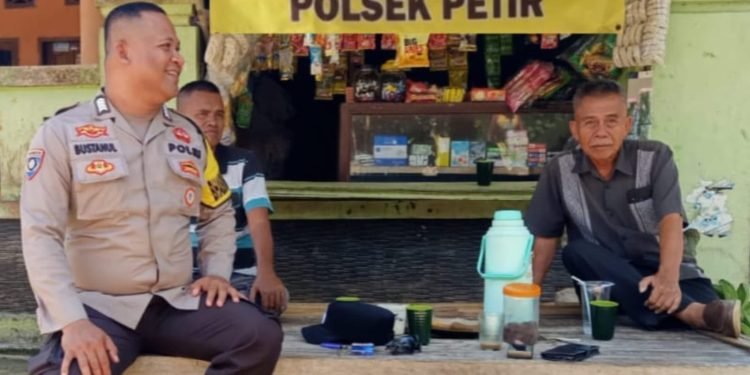 Warung Bhabin: Jembatan Silaturahmi Polisi dan Masyarakat di Serang