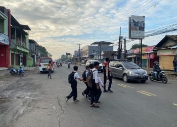 Strong Point Pagi Polres Serang: Lancarnya Arus Lalu Lintas dan Rasa Aman Warga Terjaga
