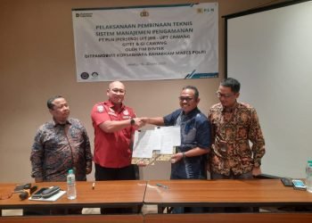 Penutupan Bintek Implementasi Sistem Manajemen Pengamanan Obvitnas PT PLN UIT JBB