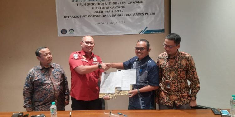 Penutupan Bintek Implementasi Sistem Manajemen Pengamanan Obvitnas PT PLN UIT JBB