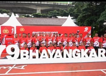 Bhayangkara Sport Day: Sukses dan penuh Semangat