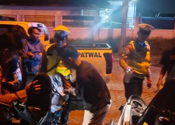 Polres Serang Patroli Besar-besaran Cegah Gangguan Kamtibmas