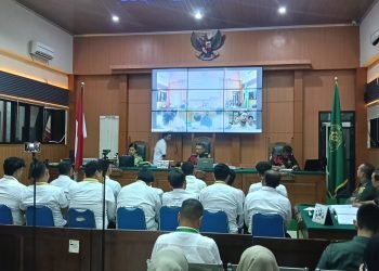 Kekejaman di Way Kanan: Sidang Kasus Penembakan Tiga Polisi diwarnai Tangis Keluarga