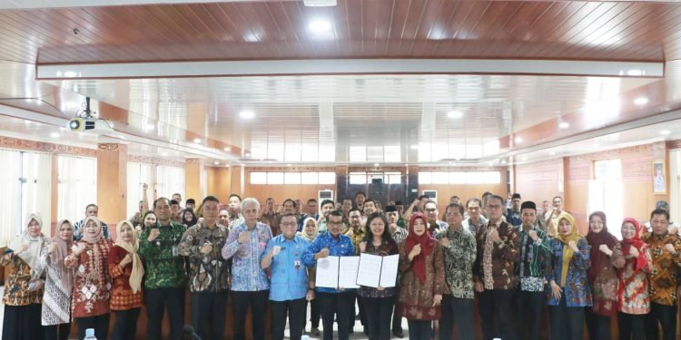 Kabupaten Serang Teken Rencana Peningkatan SPIP 2025