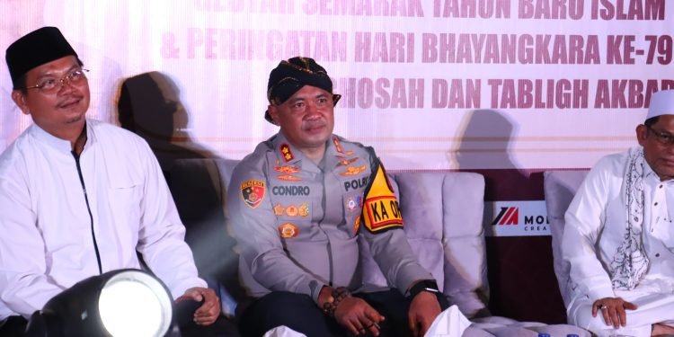 Cikande Bergema Shalawat: Rayakan Tahun Baru Islam dan Hari Bhayangkara