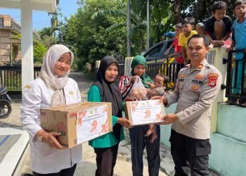 HUT Bhayangkara ke-79: Polsek Cikeusal Lawan Stunting!
