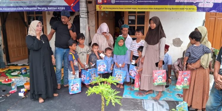 Beritaharian86.com Rayakan Ulang Tahun dengan Santunan Anak Yatim