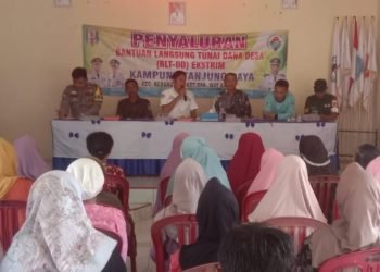 Berkah Jelang Idul Adha: BLT-DD Cair di Kampung Tanjung Raya