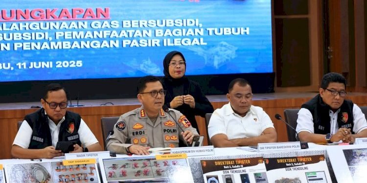 Bareskrim Polri Gagalkan Penjualan Ilegal Sisik Trenggiling
