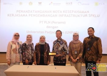 Unpad dan PLN Jalin Kerja Sama Bangun SPKLU
