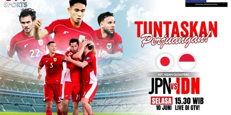 Indonesia vs Jepang: Laga Kualifikasi Piala Dunia 2026