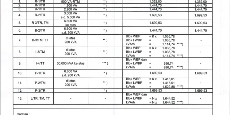 Tarif Listrik Juli 2025 Tetap, Pemerintah Jaga Daya Beli Masyarakat