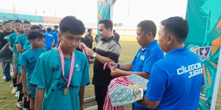 Sengitnya Pertarungan di Festival Sepak Bola Usia Muda Cilegon