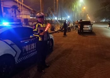 Polres Serang Patroli Skala Besar Antisipasi Gangguan Kamtibmas