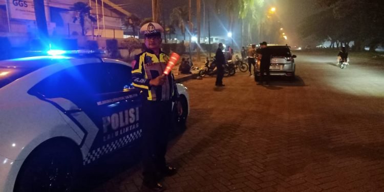Polres Serang Patroli Skala Besar Antisipasi Gangguan Kamtibmas