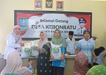 63 Ribu Lebih Warga Kabupaten Serang Terima Beras Bantuan Pemerintah