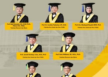 Unpad Kukuhkan Tujuh Guru Besar Baru,  Dorong Inovasi Keilmuan