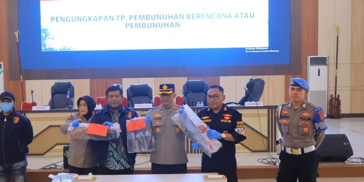 Polda Lampung Ungkap Kasus Pembunuhan Berencana di Natar