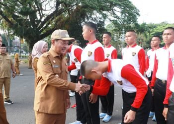 Wabup Serang Berikan Arahan pada Pembukaan Latihan Paskibraka 2025