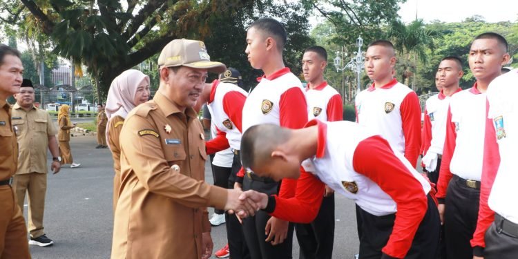 Wabup Serang Berikan Arahan pada Pembukaan Latihan Paskibraka 2025