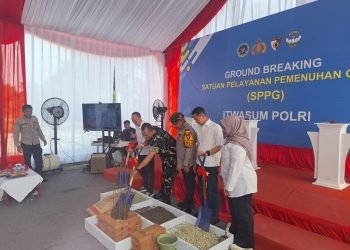 Groundbreaking Dapur SPPG Polres Serang
