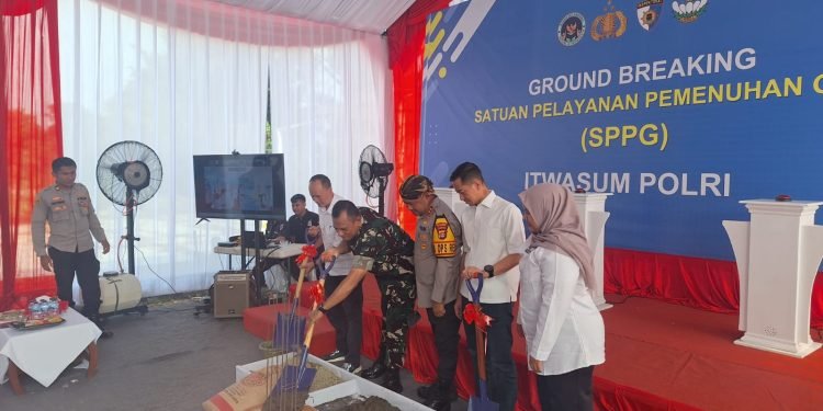 Groundbreaking Dapur SPPG Polres Serang