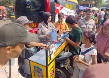 Gerakan Pangan Murah Polda Banten Banjir Pujian