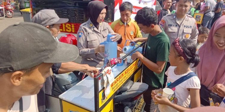 Gerakan Pangan Murah Polda Banten Banjir Pujian