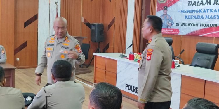 Bhabinkamtibmas Harus Humanis! Kapolres Serang Beri Arahan Penting