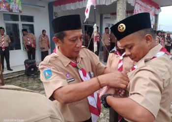 Dandim 0601 Pandeglang Apresiasi Serka Dede Suharsono Atas Dedikasi di Pramuka