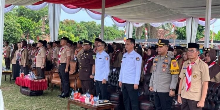 Dandim 0427/Way Kanan Hadiri Apel Pramuka: Sinergi TNI-Pramuka Bangun Generasi Emas