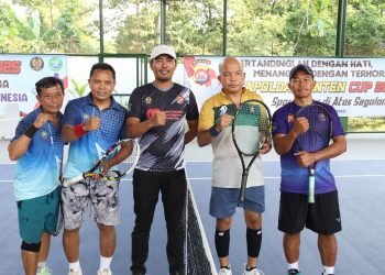 Kapolda Banten Cup 2025: Semangat Kemerdekaan Bergelora di Lapangan Tenis!