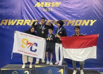 Taekwondo Kota Serang Mendunia: Tiga Emas di Kejuaraan Internasional