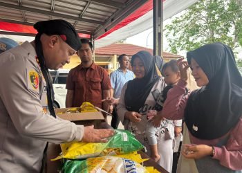 Polres Serang Gelar Gerakan Pangan Murah: Warga Pontang Lega!
