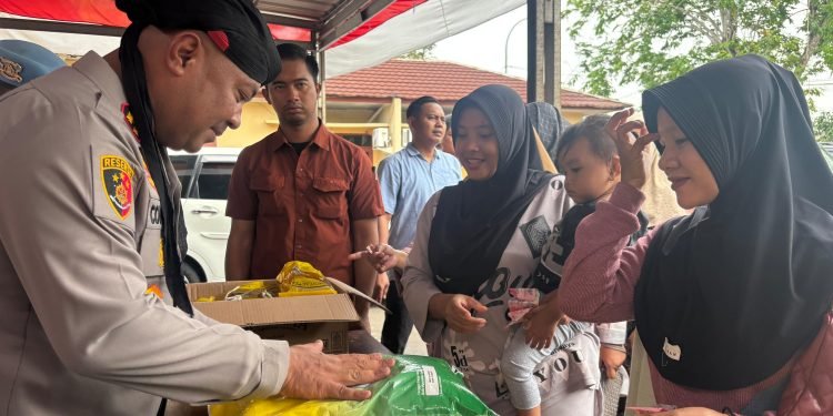 Polres Serang Gelar Gerakan Pangan Murah: Warga Pontang Lega!