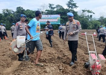 Kapolres Serang Turun ke Sawah, Wujudkan Swasembada Pangan!