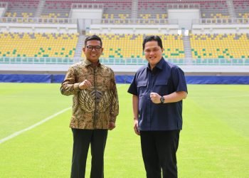 Erick Thohir Terkesan, Banten International Stadium Berpeluang Jadi Kandang Timnas Garuda!