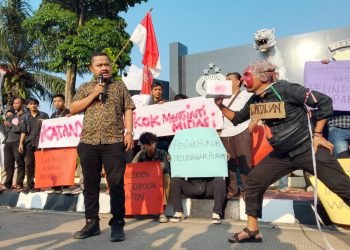 Geruduk Polda Banten, IJTI Desak Penuntasan Kasus Kekerasan Terhadap Jurnalis