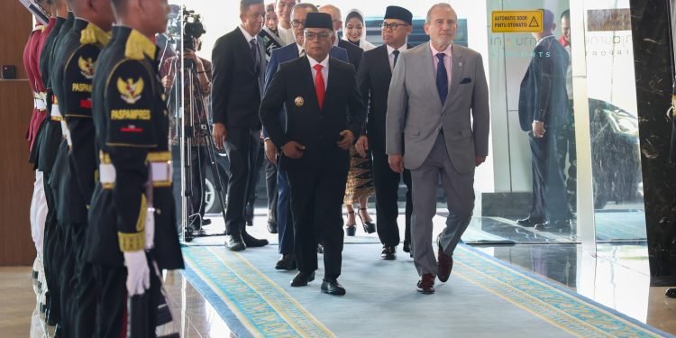 Gubernur Banten Dampingi Mendag Sambut Presiden Peru di Bandara Soekarno-Hatta