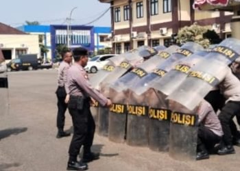 Polres Serang Gelar Pelatihan Kompi Kerangka untuk Hadapi Situasi Kamtibmas yang Dinamis