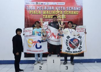Pengcab TI Kota Serang Gelar Liga Pelajar: Jaring Atlet Taekwondo Masa Depan
