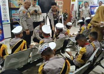 Semangat Membara Polisi Cilik Polres Serang Ukir Prestasi di Polda Banten