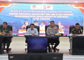 Forkopimda dan Kepala Sekolah Bersatu: Pelajar Tangerang Aman dari Pengaruh Negatif