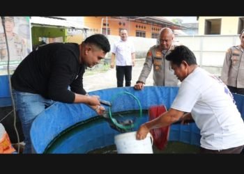 Inovasi Polsek Cikande: Budidaya Lele Bioflok Sukses Tingkatkan Ketahanan Pangan dan Kesejahteraan Masyarakat