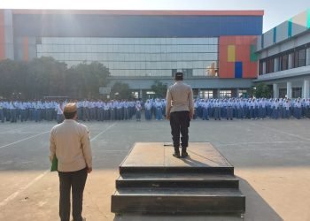 Kapolsek Kresek Jadi Pembina Upacara, Sebarkan Semangat Disiplin di SMK Jaya Buana