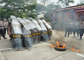 Polresta Tangerang Tingkatkan Skill Dalmas, Siap Amankan Aksi Unjuk Rasa!