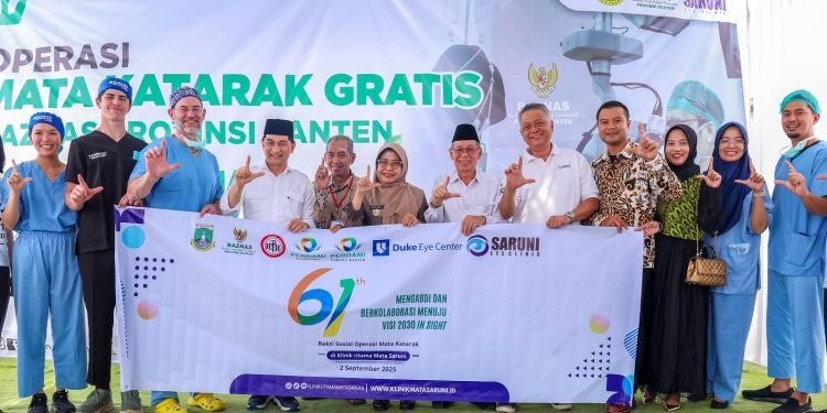 Wagub Banten Apresiasi Baznas: Operasi Katarak Gratis Tingkatkan Kualitas Hidup Masyarakat