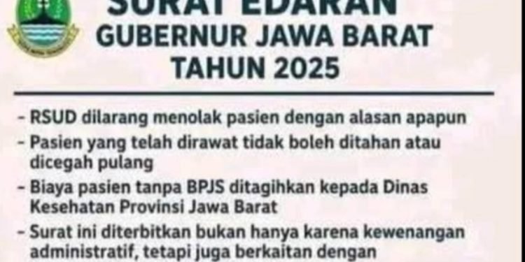 Langkah Berani Gubernur Jabar: RSUD Wajib Layani Semua Pasien, Tanpa Alasan!